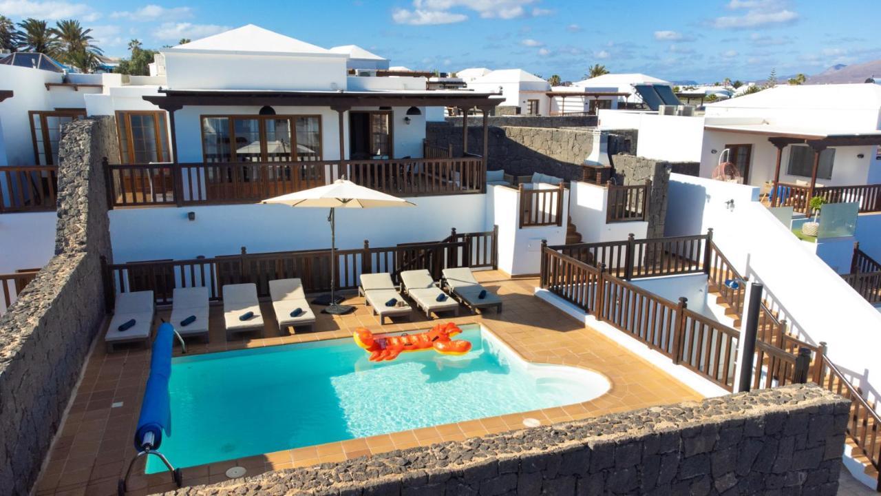 Villa Vista Rey - 6 Bedroom - Heated Pool - Amazing Views - Pool Table - Vista Lobos - Playa Blanca Eksteriør billede